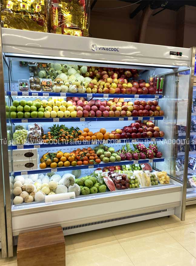 tủ mát không cửa block ngoài