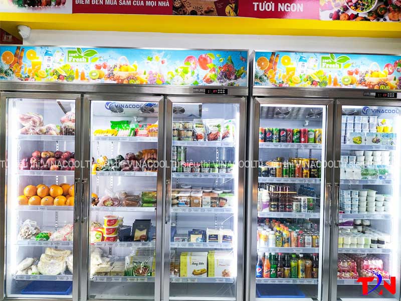 tủ bảo quản trái cây 3 cánh